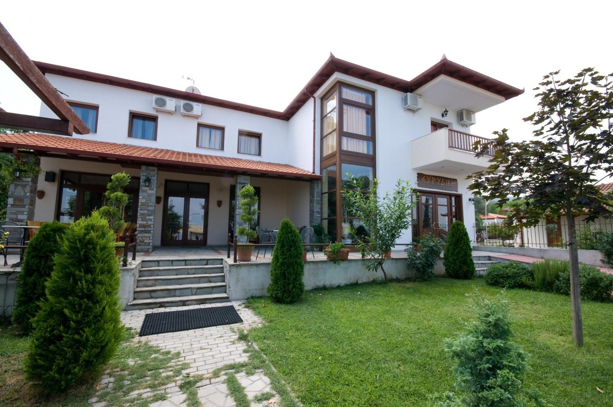 Evridiki Hotel Vergina Exterior foto